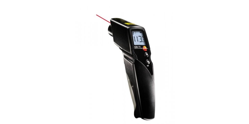 Termometru in infrarosu, marcaj cu punct laser (sistem optic de 10:1) Testo 830-T1